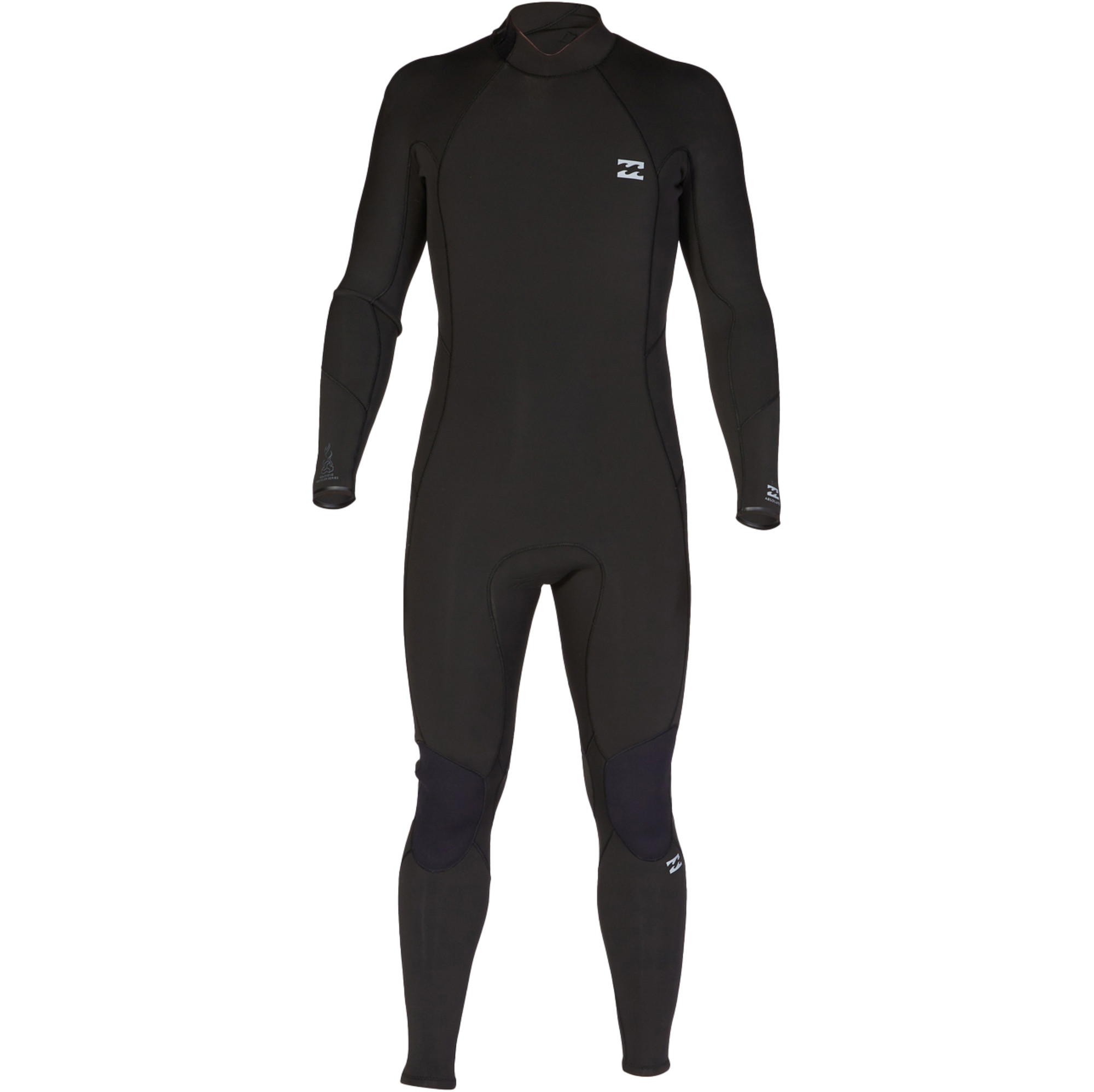 Billabong Mens 3/2Mm Foil Back Zip Gbs Steamer Wetsuit (Black)
